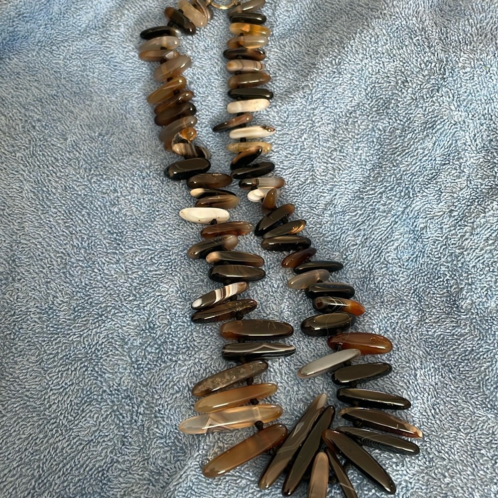 Beautiful multi stones necklaces.